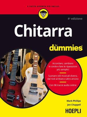 cover image of Chitarra for dummies